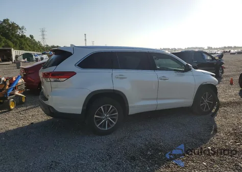2018 Toyota Highlander Se из США, поврежденный, VIN 5TDKZRFH6JS546154